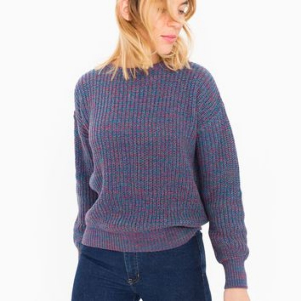 american apparel fisherman's cardigan